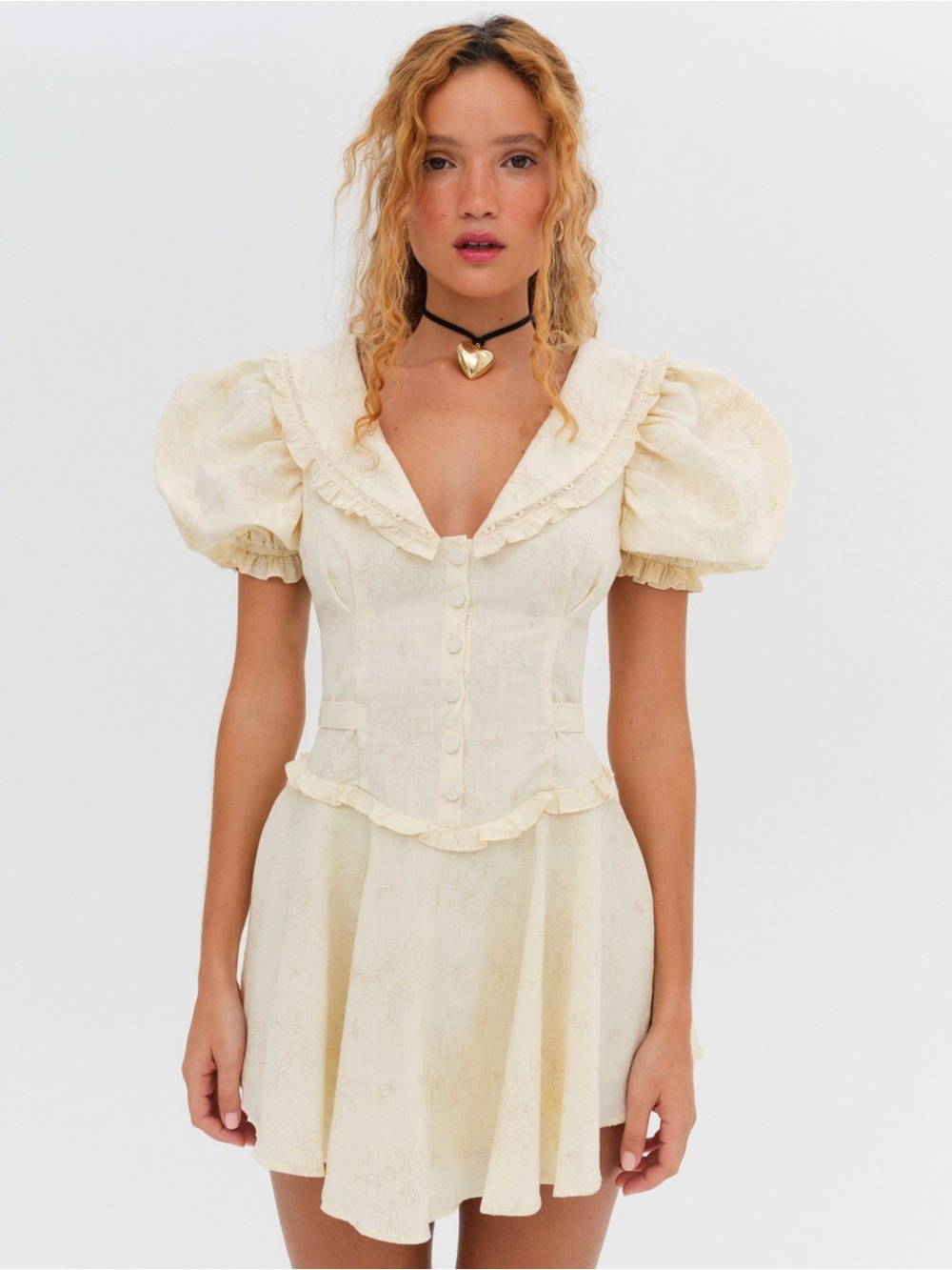 For Love & Lemons Gigi mini dress